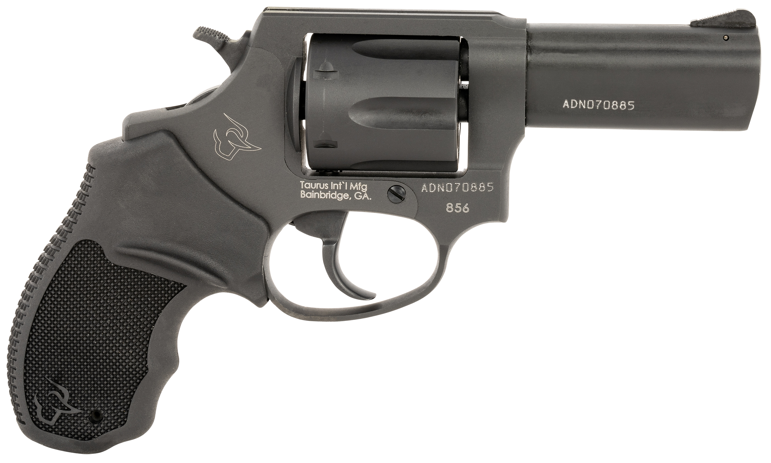 Taurus 856 T.O.R.O. Revolver 2856P31, 38 Special +P, 3", Black Rubber Grips, Matte Black Finish, 6 Rds