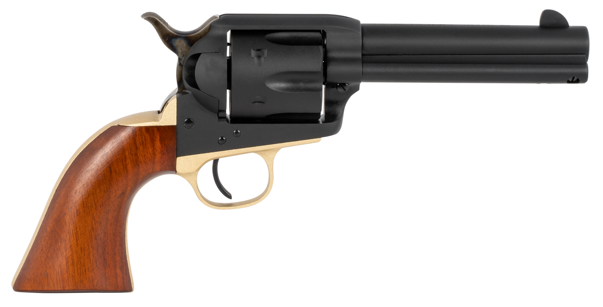 Taylors Old Randall Revolver 550430, 357 Mag, 4.75", Walnut Grips, Blued Finish, 6 Rds