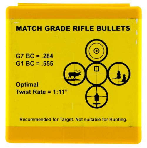 Berger Bullets Target 185gr, 100rd/Box, NOT AMMO THESE ARE RELOADING BULLETS