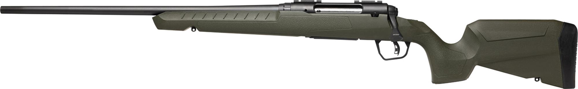 Savage Arms Axis 2 Compact Bolt Action Rifle 32127, 223 Rem, 20", Left Hand, Green Fixed Stock, 4 Rds