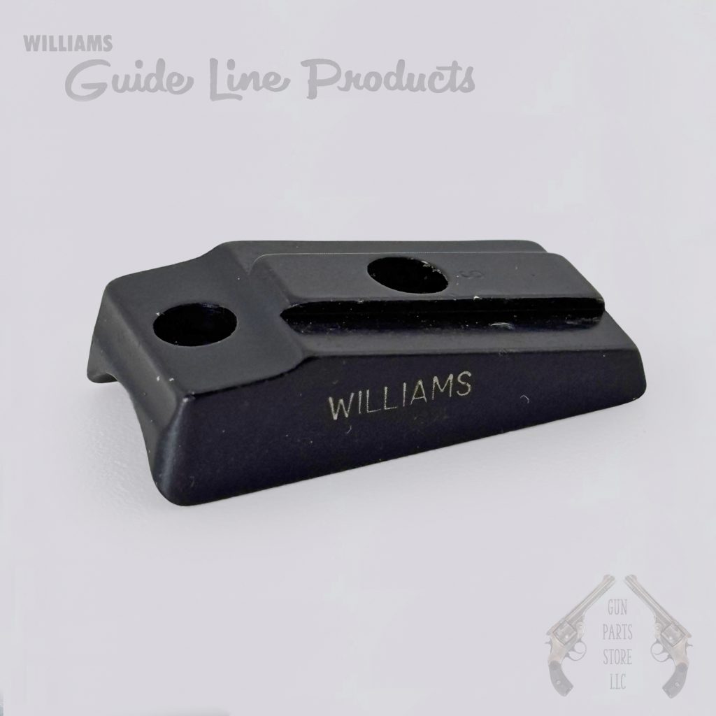 WILLIAMS WGOS Rear Open Sight Base – Small for Barrels .660 to .730