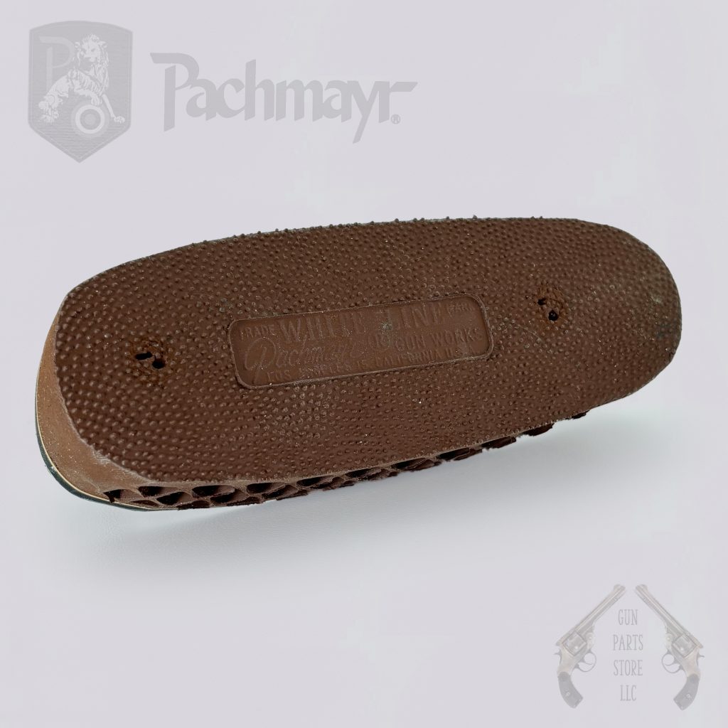 PACHMAYR White Line Recoil Pad – 4-5/8″ L, 1-11/16″ W, 1-1/8″ Thick