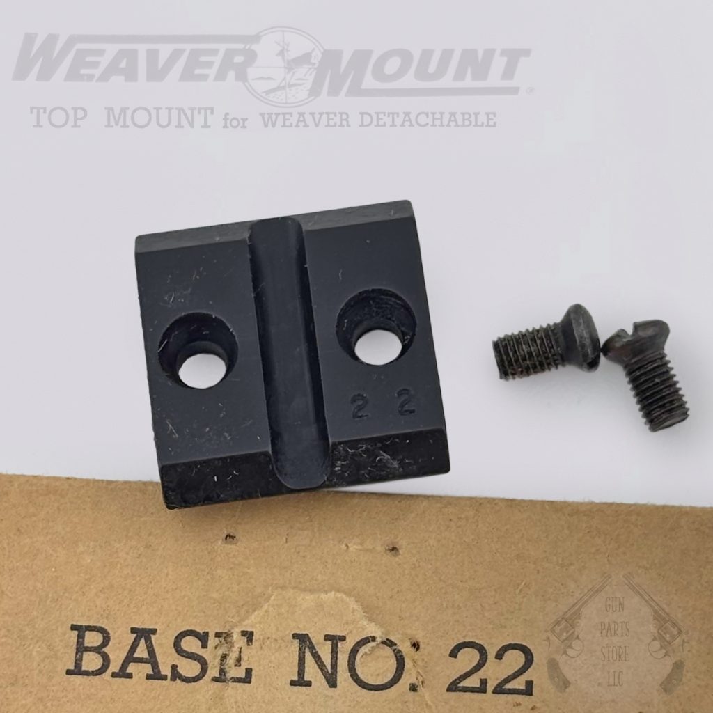 WEAVER Top Mount Base No. 22 – SAVAGE 29STEVENS 26WINCHESTER ’03’63