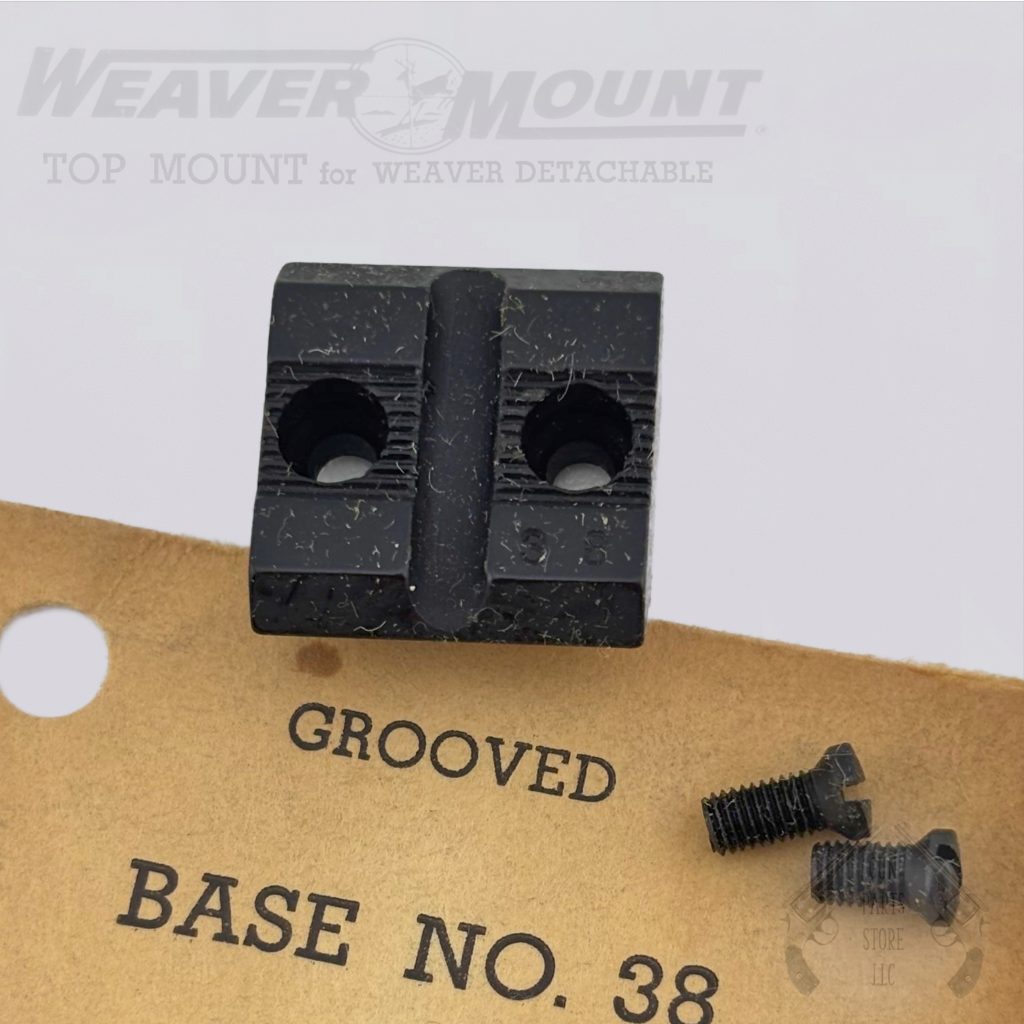 WEAVER Top Mount Base No. 38 for WINCHESTER Models 54 & 70 (Rear)