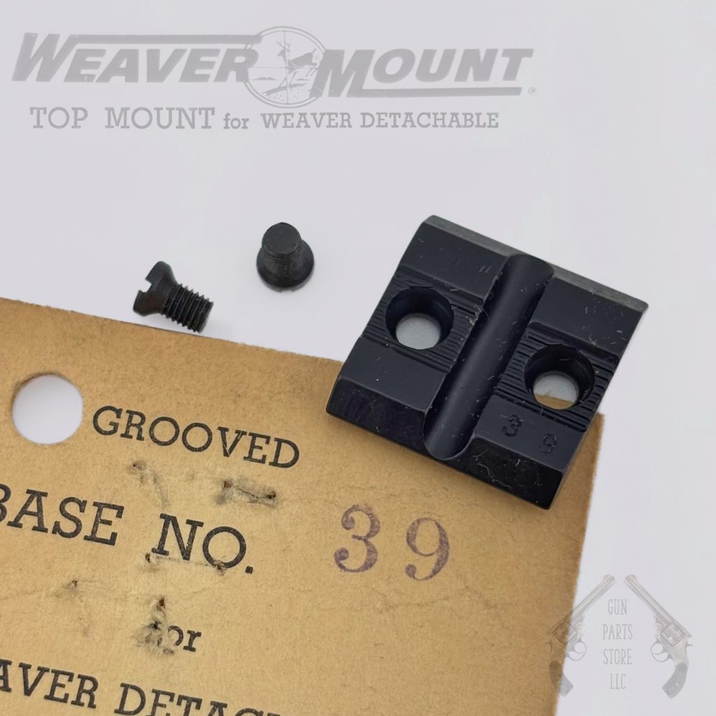 WEAVER Top Mount Base No. 39 for ITHACA Lightning & ZB Hornet, 219B Bee