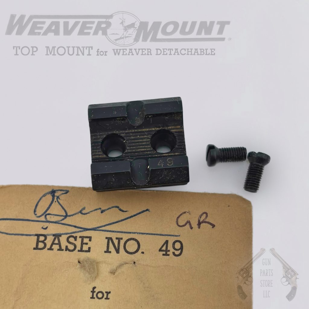 WEAVER Top Mount Base No 49 – WINCHESTER Model 70 – REAR