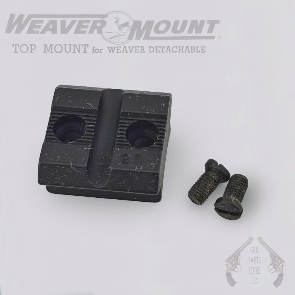 WEAVER Top Mount Base No. 26 for MAUSER & FN Husqvarna (Rear)
