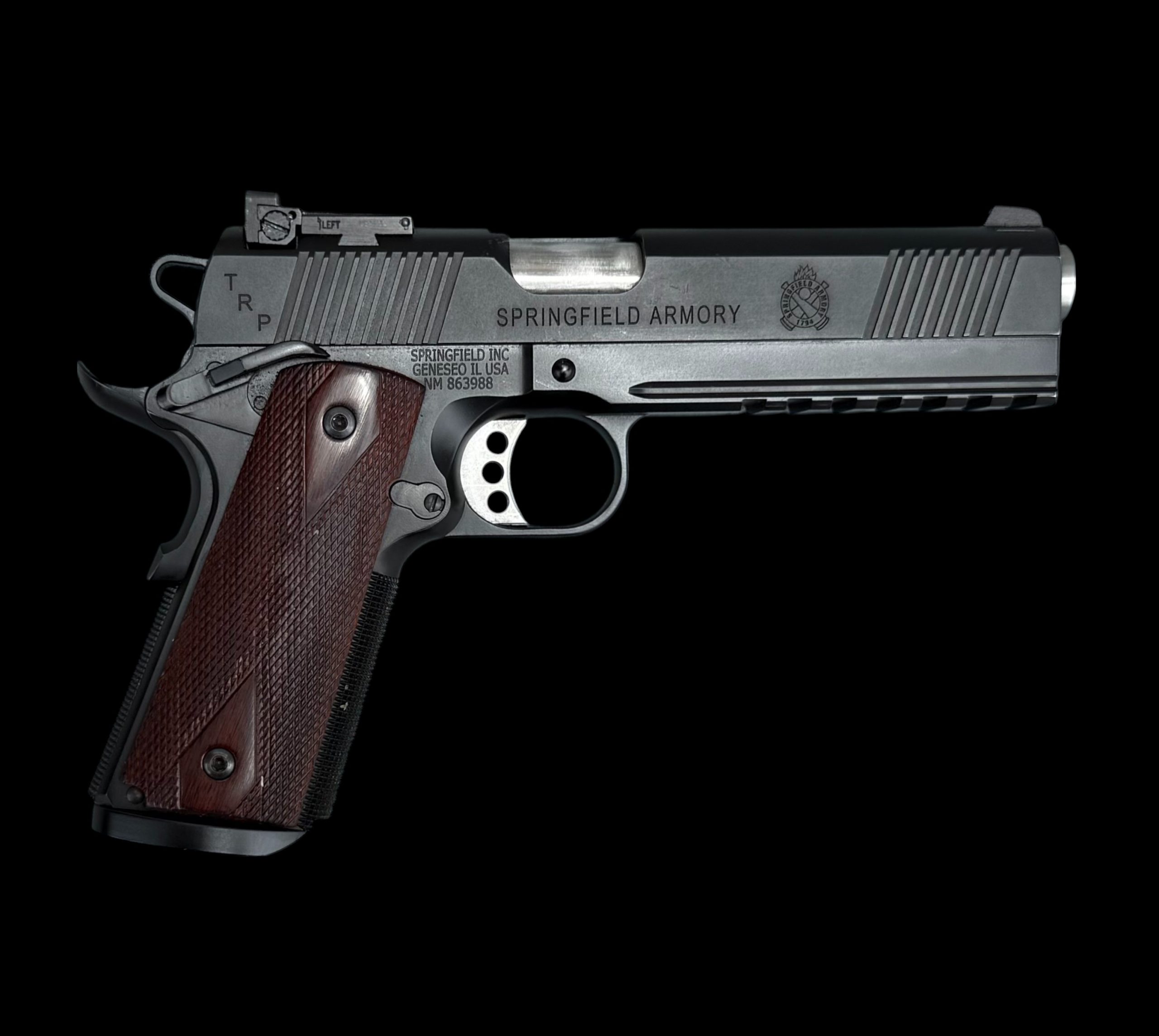 Used Springfield Armory 1911 TRP Operator 45 ACP Full Rail 4- Magazines PC9105LCA18