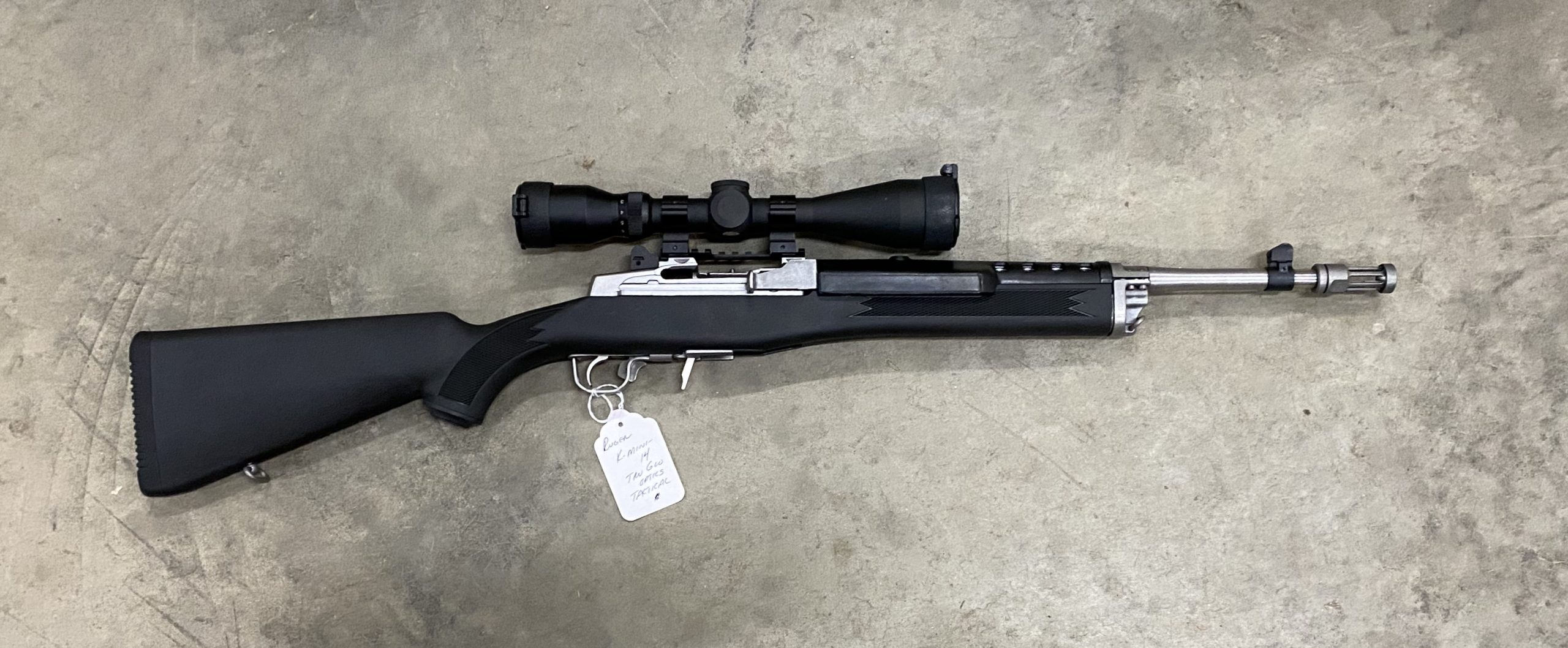 Used Ruger Mini-14 Tactical Stainless Steel 556 Nato 5819