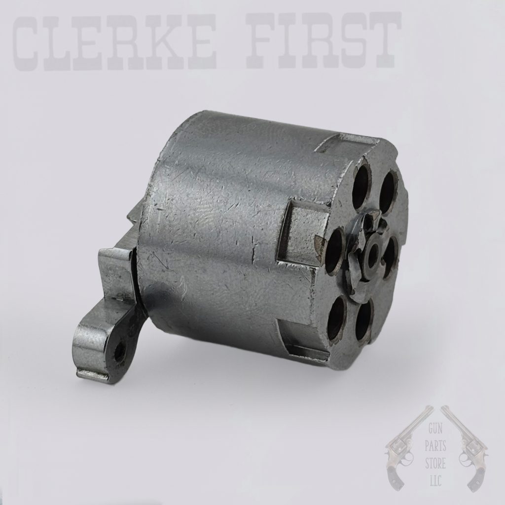 Clerke First .22 LR Cylinder Assembly — 6 Shot Clerke Technicorp Revolver