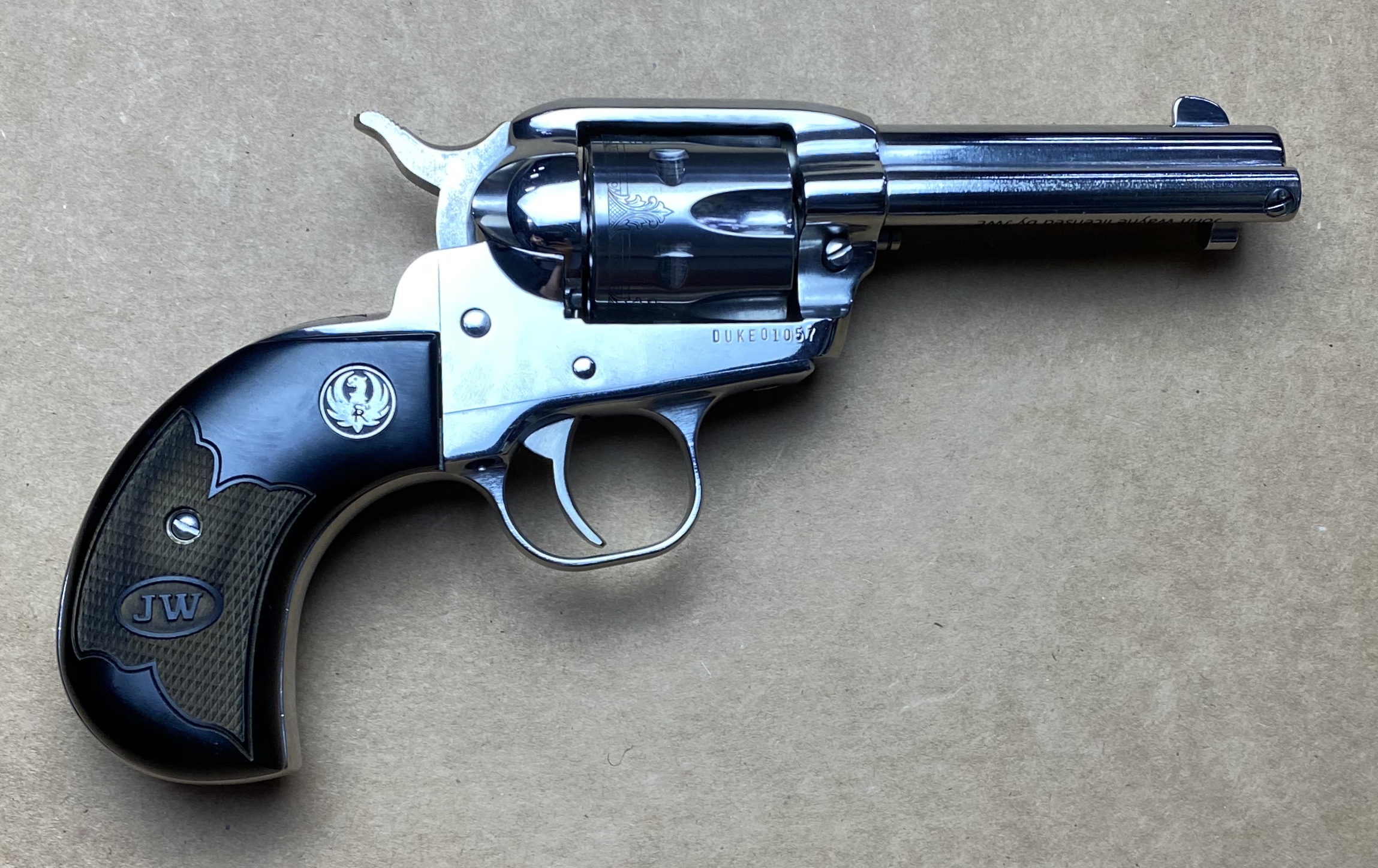 John Wayne Ruger Single Six 32 H&R DUKE Serial Number 3.75" Barrel 6535