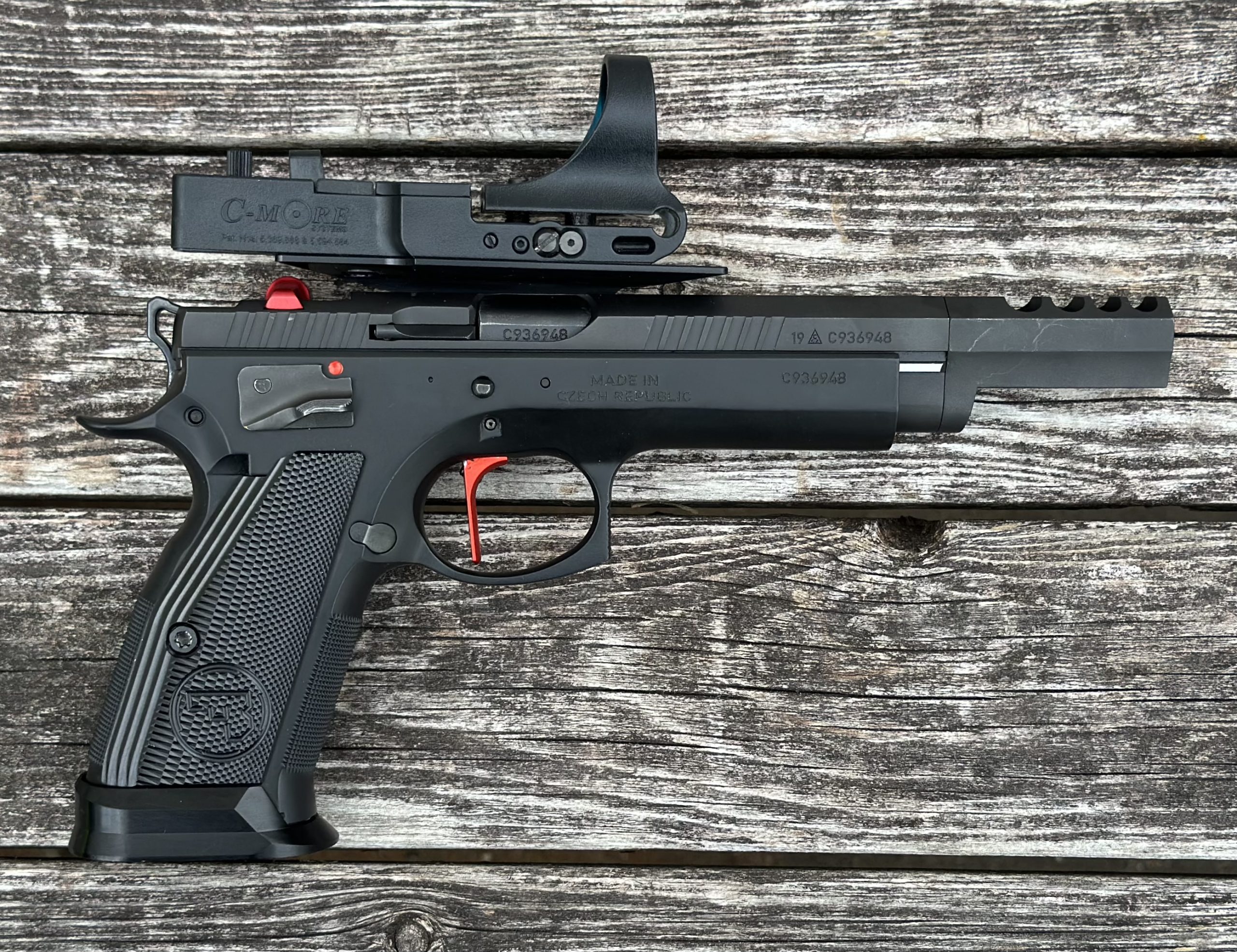 Pre Owned CZ 75 TS Czechmate 9mm 6- Mags 2- Barrels & Extras
