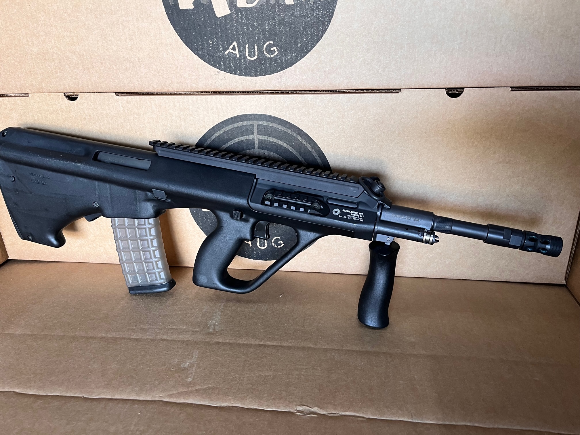 Steyr AUG A3 5.56 / 223 black DEMO extended rail