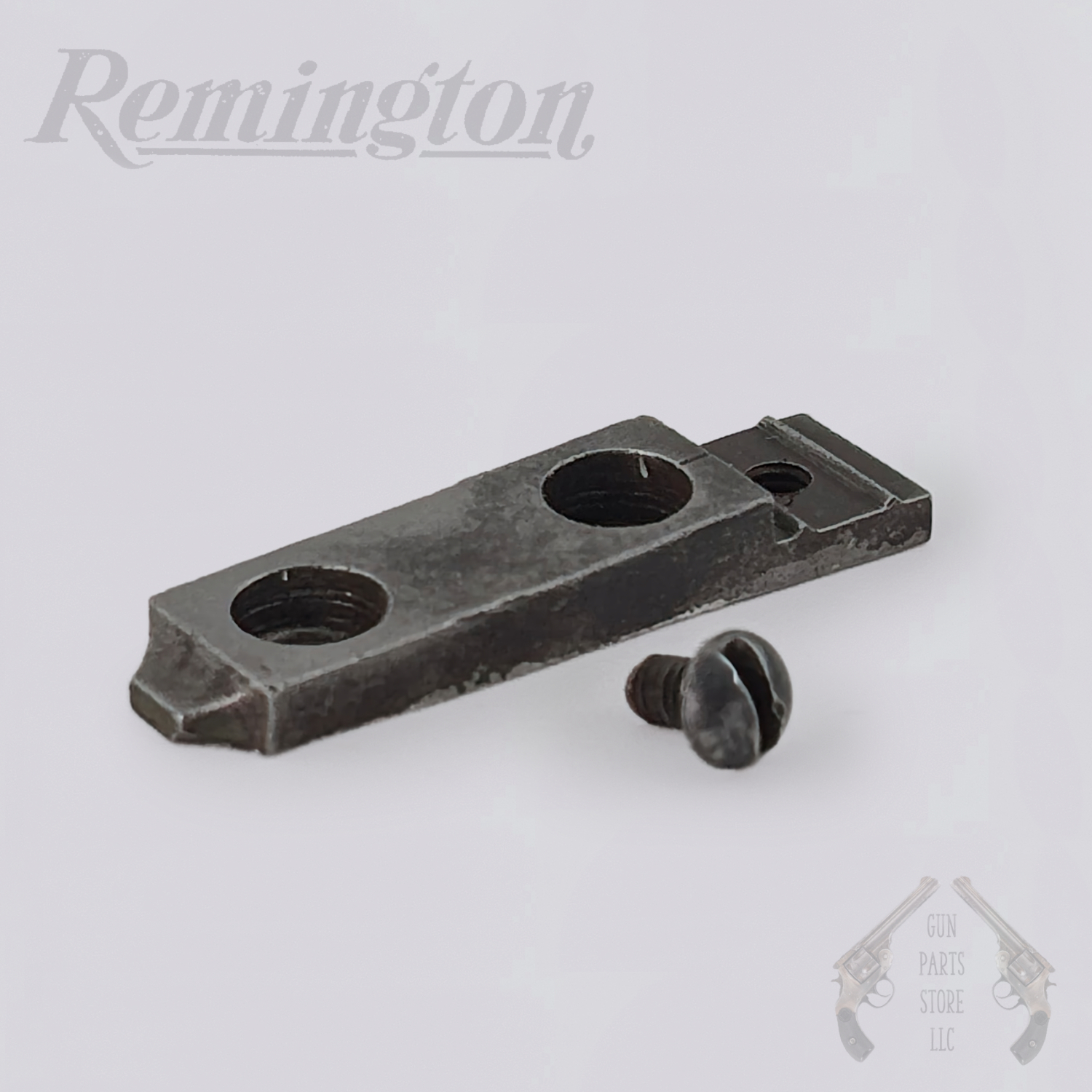 Remington Rear Sight Base & Windage Screw — 788, 600, 591M, 592M