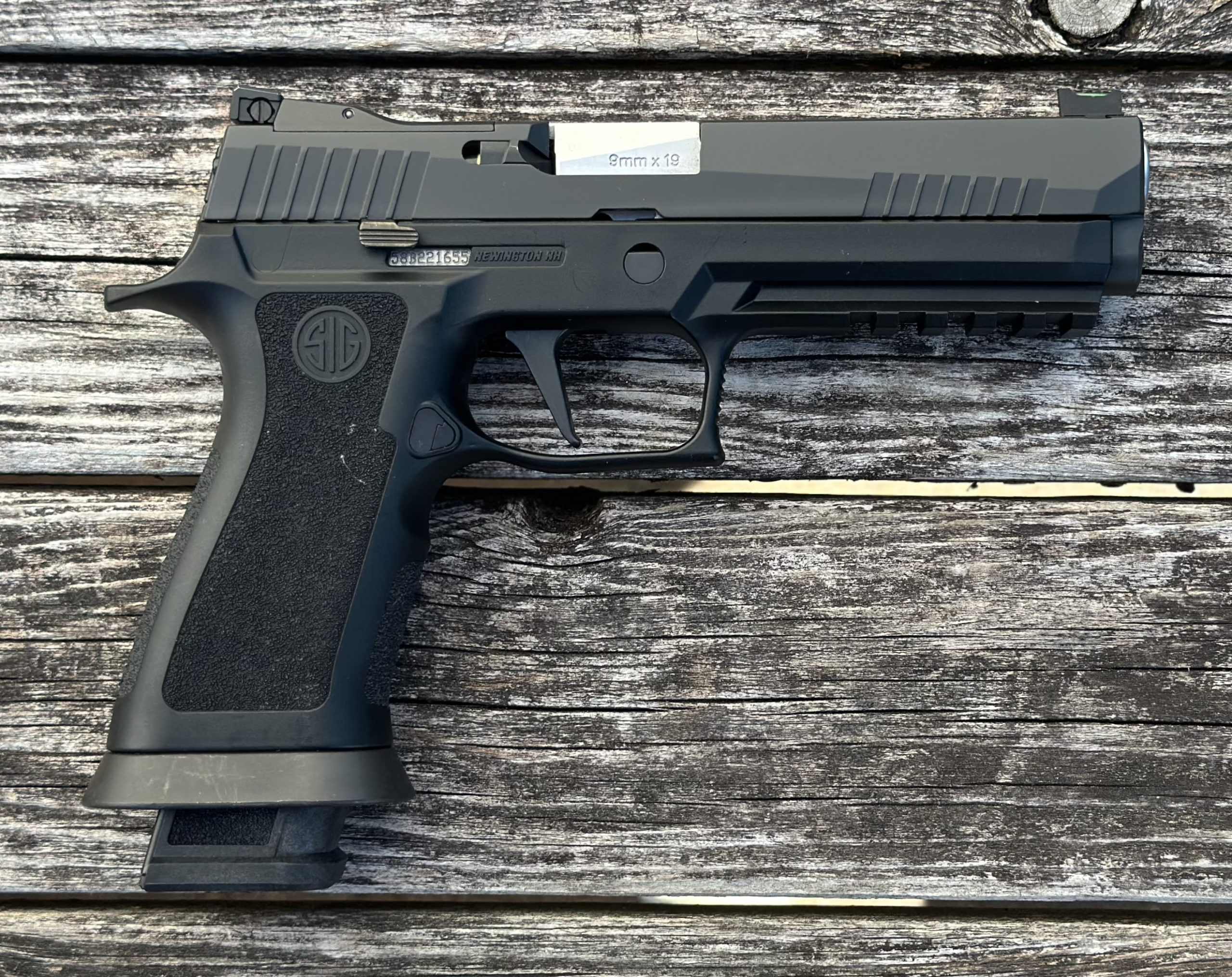 Used Sig Sauer P320 X-Five 9mm 5" Barrel 21 Round Magazine 320X5-9-BAS