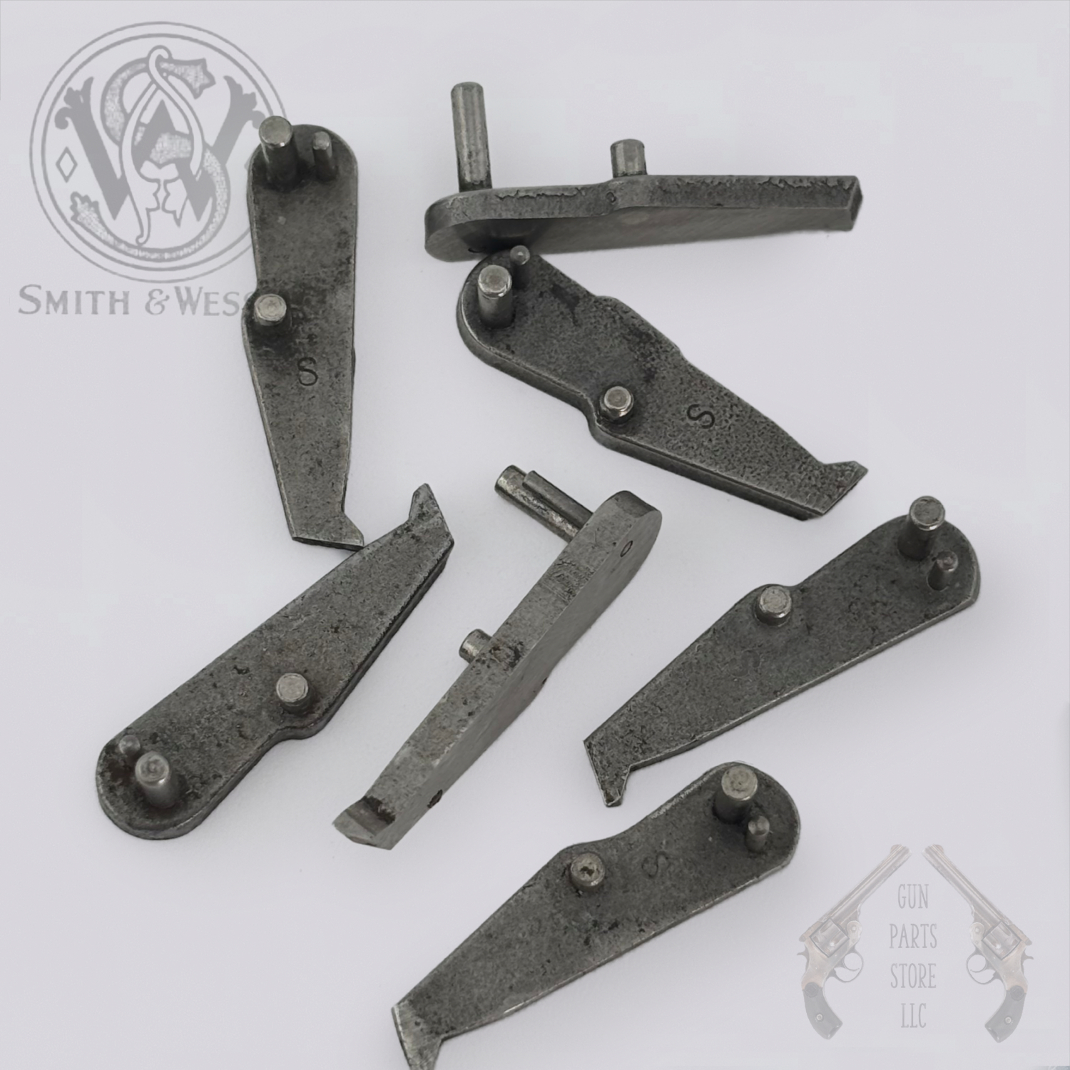 Smith & Wesson Hand, 3 Pin, Marked S — K Frame Revolver Bolt Block