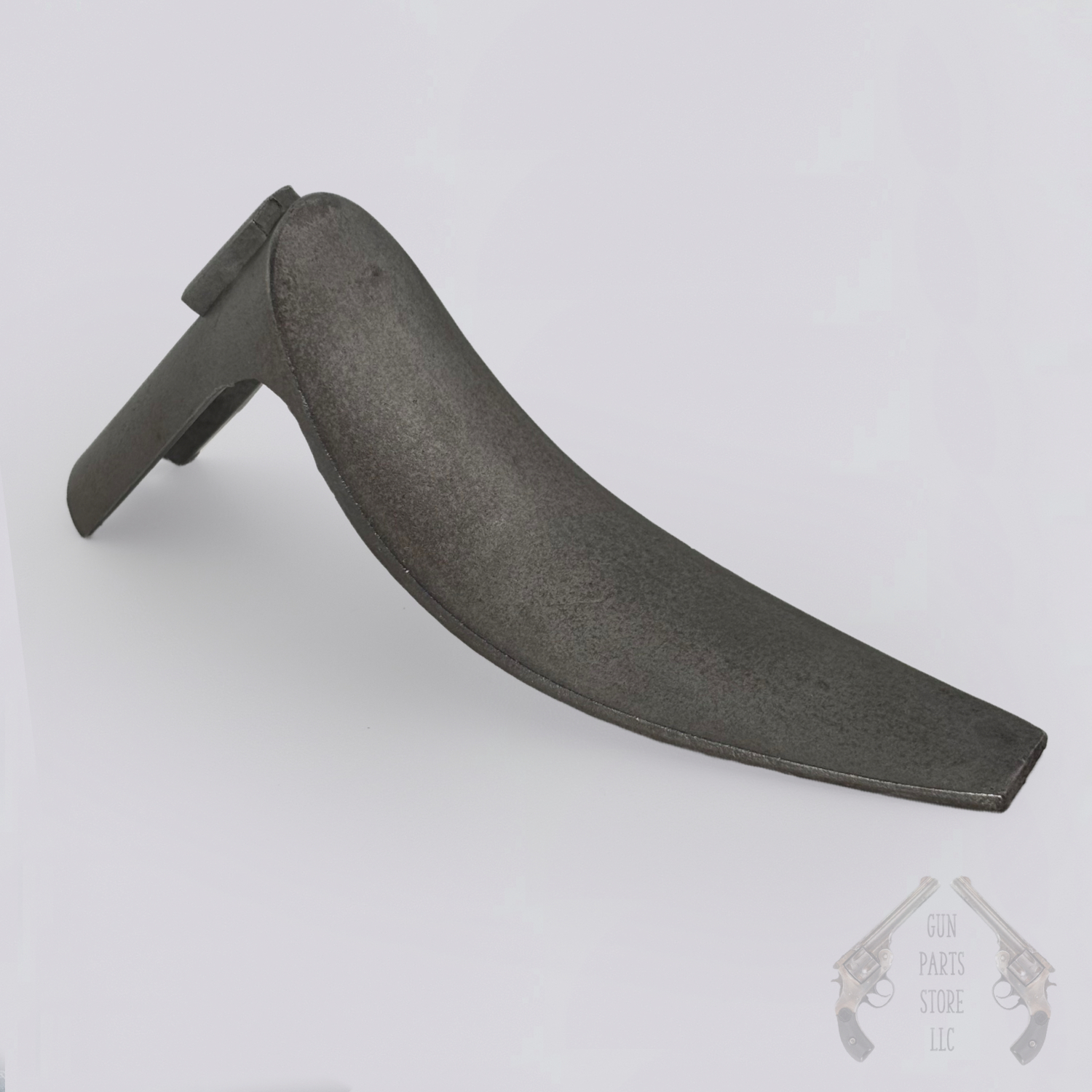 Virginia / North Carolina Mountain Rifle Buttplate — Cast Iron, Undrilled