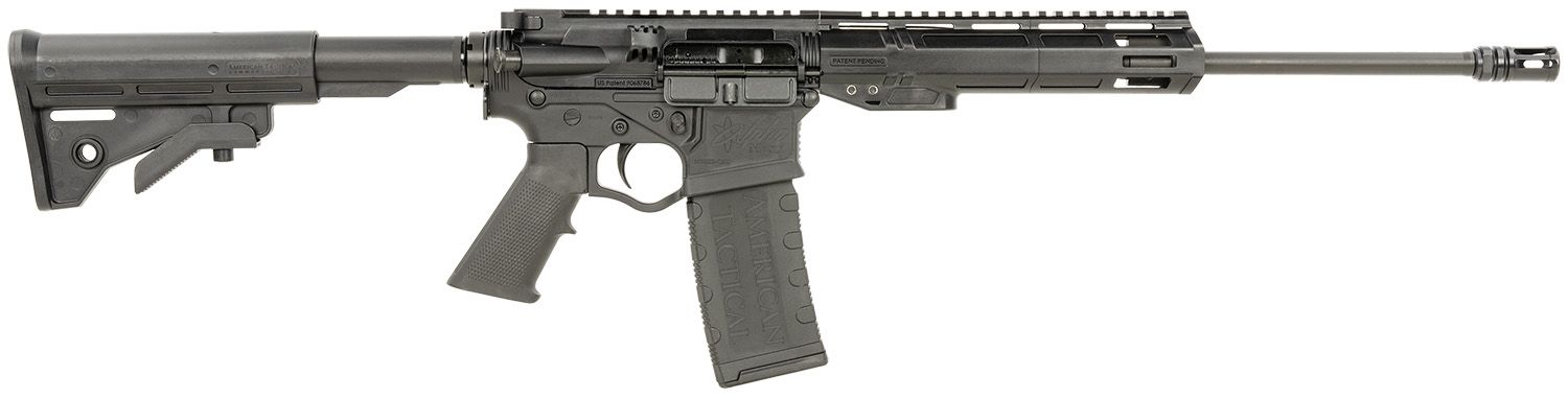 American Tactical Alpha-15 Maxx Rifle ATIGAX5569ML, 5.56x45mm NATO, 16", ATI MM4 Black Synthetic Stock, 30 Rds