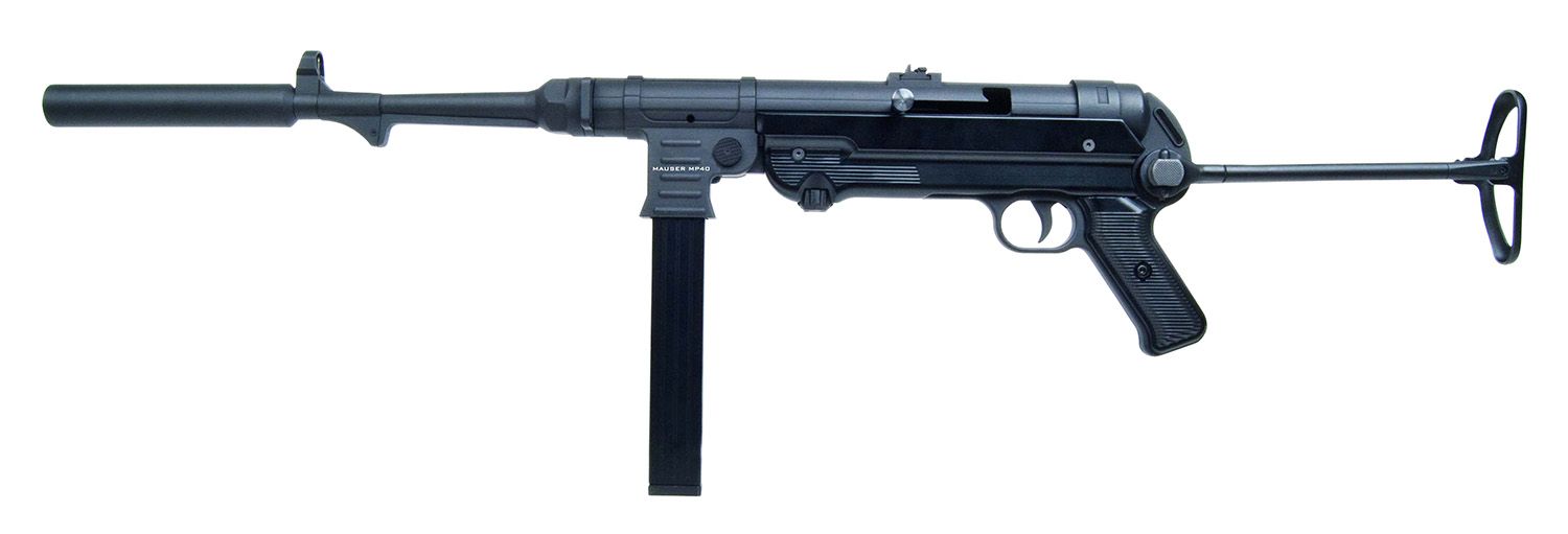 Blue Line Solutions MP-40 Carbine Rifle 4400009CA, 22 LR, 16.30", Underfolding Black Stock, 10 Rds