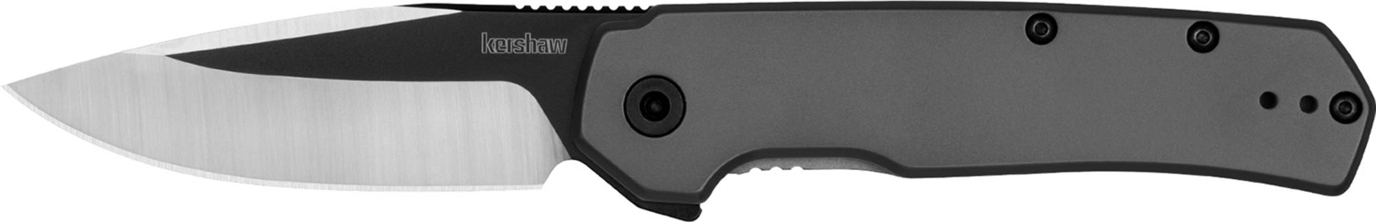 Kershaw Thermal Drop Point EDC Knife w/Gray PVD Handle (1411)