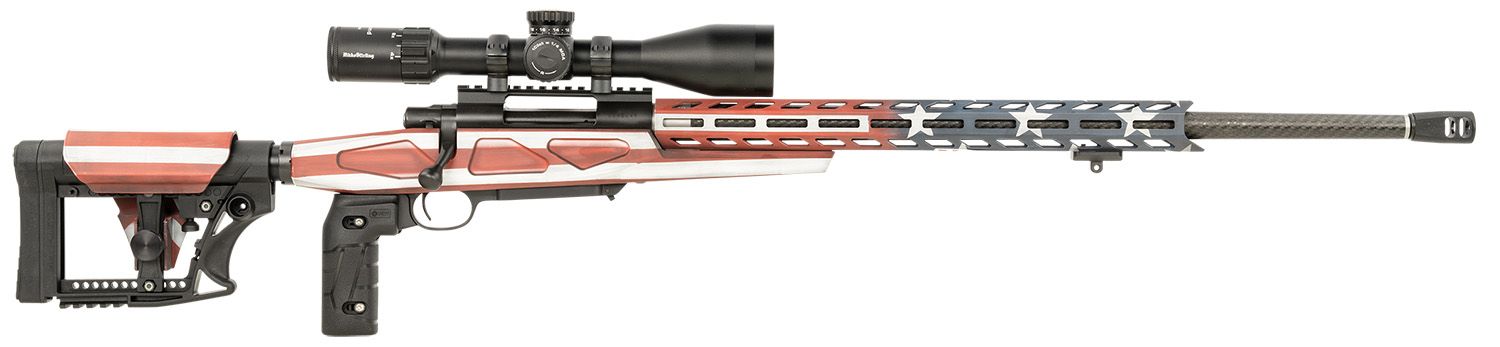 Howa M1500 APC Chassis Rifle HCRACF65CUSAMDT, 6.5 Creedmoor, 24", 6 Position Luth-AR MBA-4 w/Aluminum Chassis Stock, 10 Rds