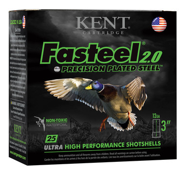 Kent Cartridge 12 Gauge Ammunition K123FS363CASE 3" 1-1/4 oz #3 Shot CASE 250 Rounds