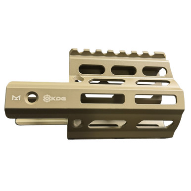 Kinetic Development Group M-LOK SP9 Stribog 3.25" Rail Extension FDE - STR5-MK2-110