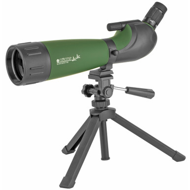 Konus KonuSpot-80 Spotting Scope -20-60X80MM, Green/Black Color, Includes Storage Case and Tripod
