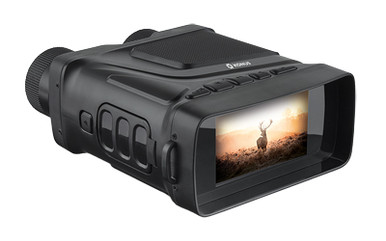 Konus KONUSPY-15 Night Vision Binocular - 1-5X Magnification, 24MM Objective, 1920X1080 Image Resolution, Matte Finish, Black, Includes USB Cable and SD Card