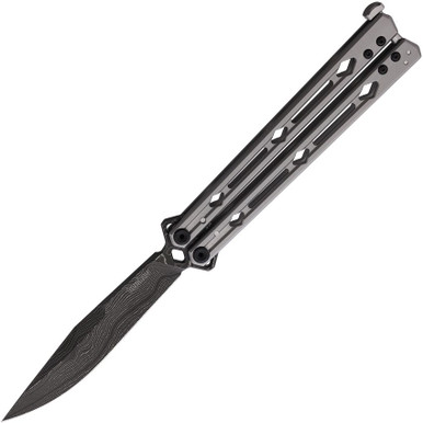 Kershaw USA Lucha Balisong 4.6-Inch Damascus Steel Blade - 5150DAM