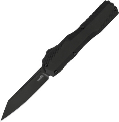 Kershaw Livewire OTF 9000RBLK - Black Reverse Tanto - CPM MagnaCut