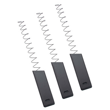 KRISS USA 9MM +23 Rounds Glock 17 Magazine Extension - Black, Fits Kriss VECTOR, 3 Pack