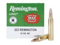 Remington 223 Rem Value Pack L223R3V CASE 55 gr FMJ 400 rounds