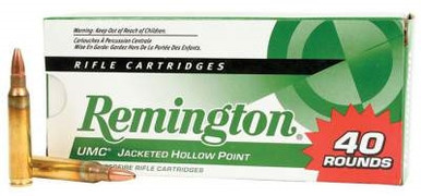 Remington 223 Rem L223R7B 45 gr JHP 40 rounds