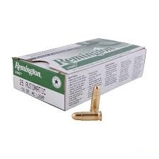 Remington 25 ACP Ammunition L25AP 50 Grain Full Metal Jacket 50 rounds