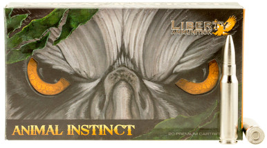 Liberty 308 Win Ammunition Animal Instinct LAHAC308045 100 Grain Copper Hollow Point 20 Rounds