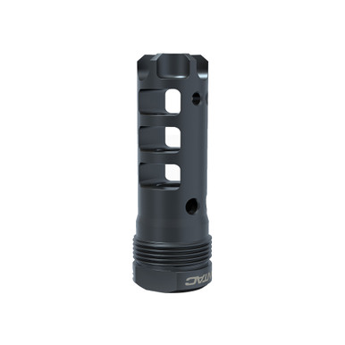LanTac USA Dragon Plan-B Dragon Muzzle Brake 6MM ARC Full Length - 5/8x24, Black