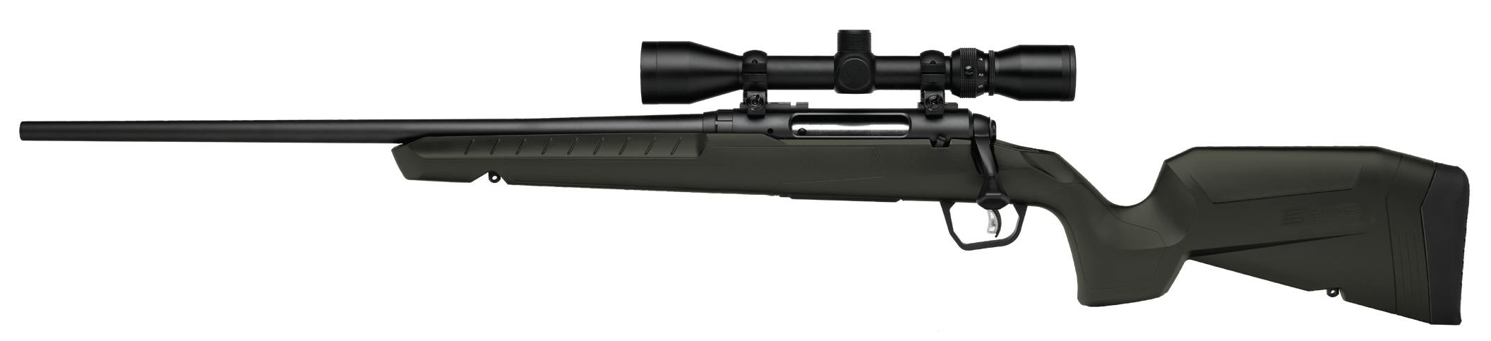 Savage Arms Axis 2 XP Bolt Action Rifle 32190, 25-06 Rem, 22", Left Hand, 3-9x40 Scope, Fixed Stock, 4 Rds