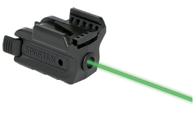 LaserMax Spartan Green Laser - Fits Picatinny, Black Finish