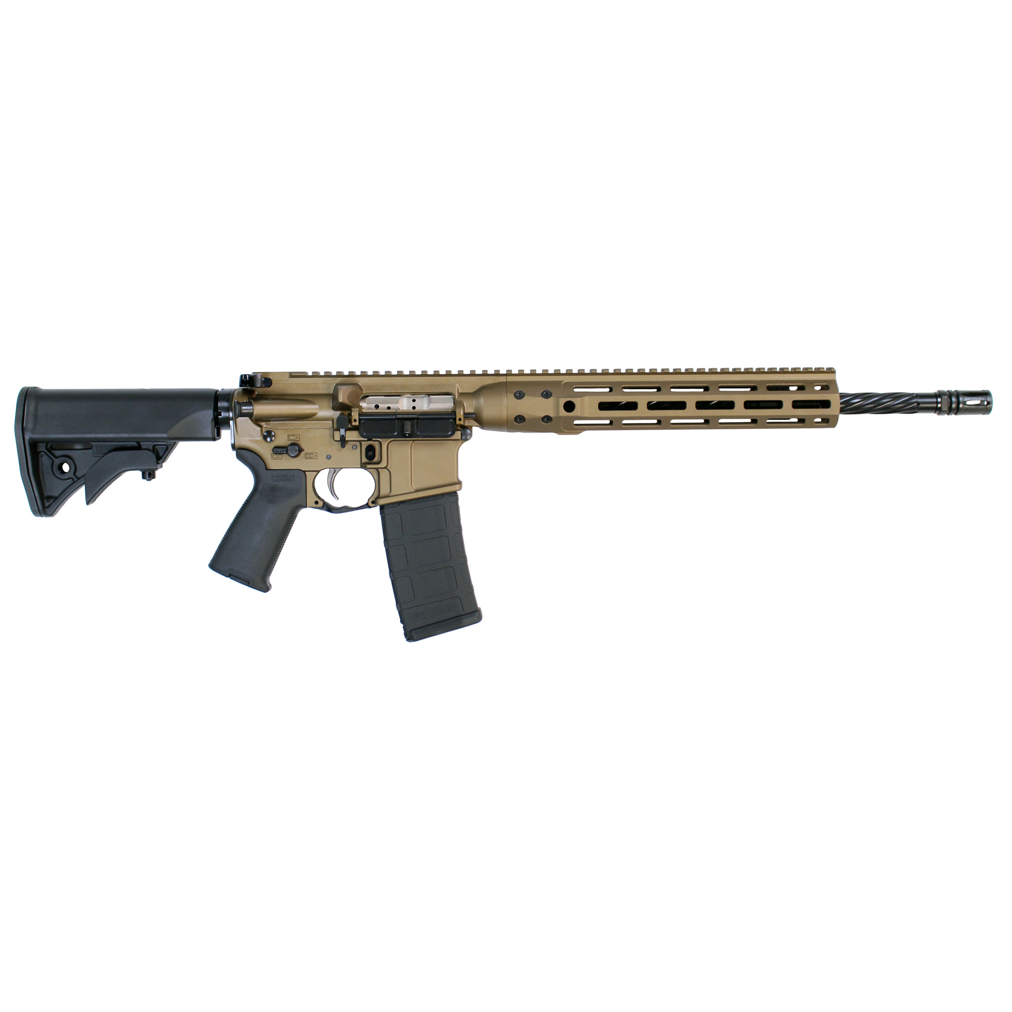 LWRC IC DI 556 Nato Burnt Bronze 16" Barrel ICDIR5BB16ML