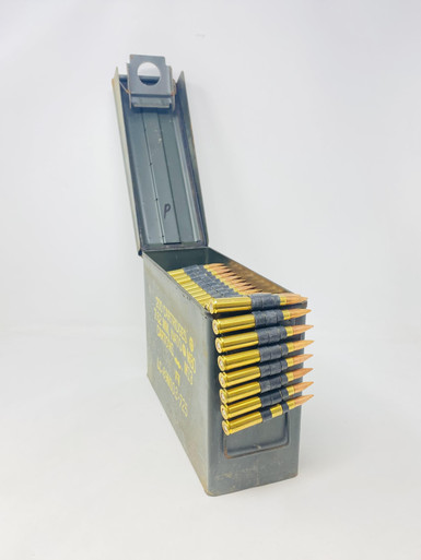 Maine Cartridge Company 30-06 Ammunition MCC3006FMJLINKCAN 150 Grain Full Metal Jacket LINKED CAN 240 Rounds
