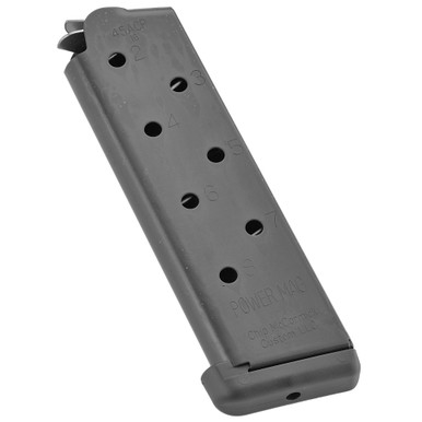 CMC Products 1911 45 ACP 8 Round Power Magazine - Black