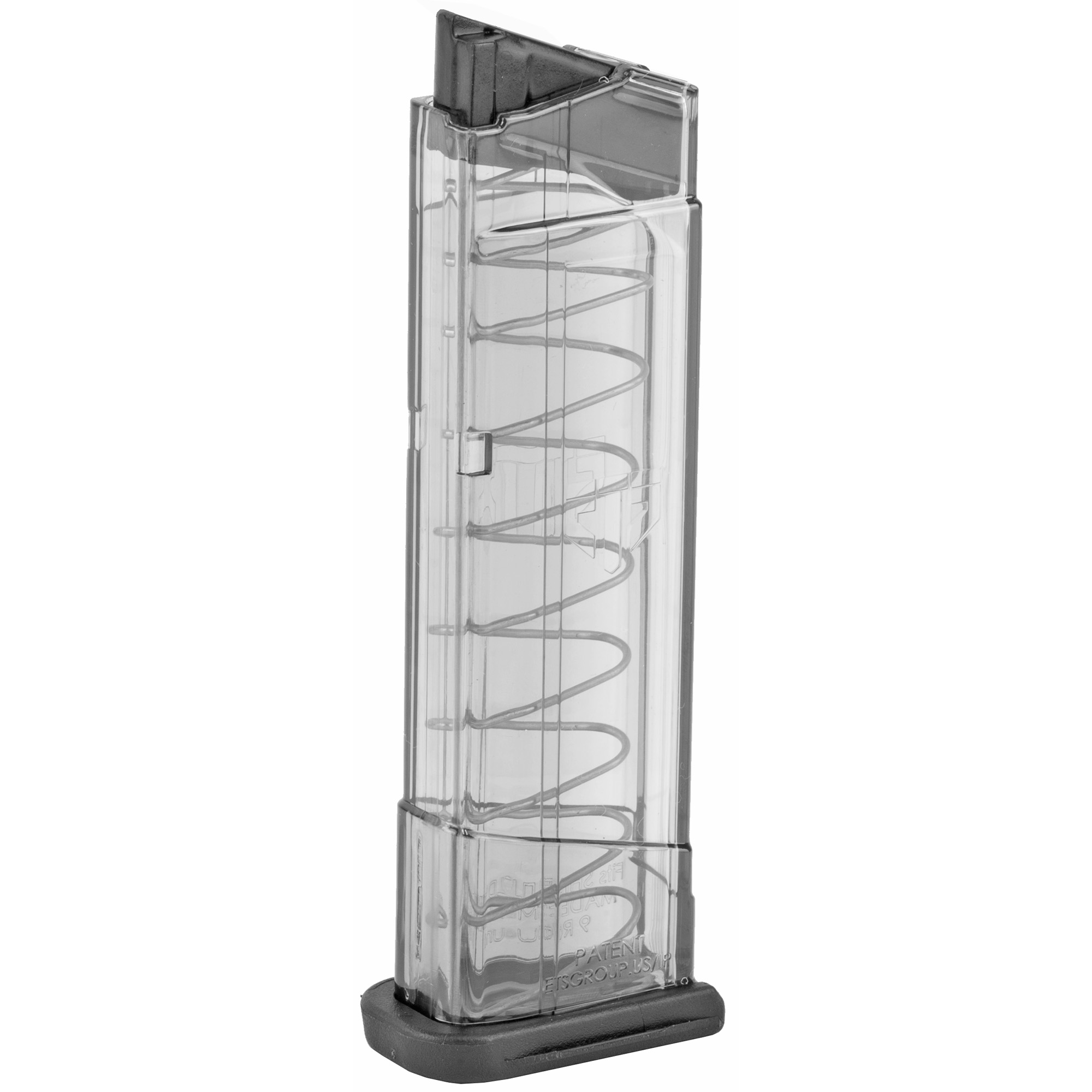 Elite Tactical Systems ETS Smith & Wesson M&P9 Shield 9 Round Clear Magazine SW9-SHD-9 Online Only