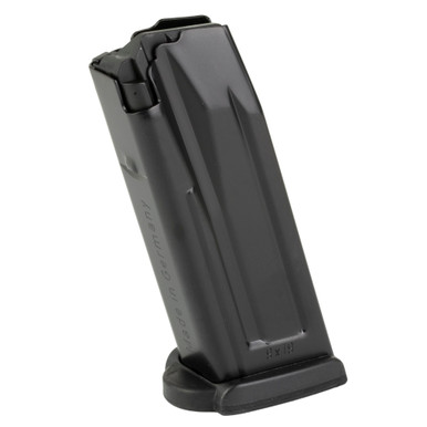Heckler & Koch P30SK/VP9SK 10 Round 9MM Flush Fit Magazine - Fits HK P30SK/VP9SK, Steel, Black