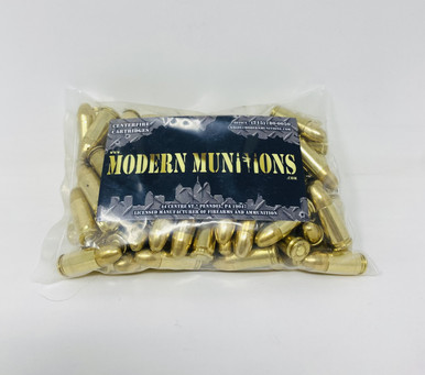 Modern Munitions 9mm Luger *REAMAN* Ammunition MODM9MMR 124 Grain Full Metal Jacket 100 Rounds