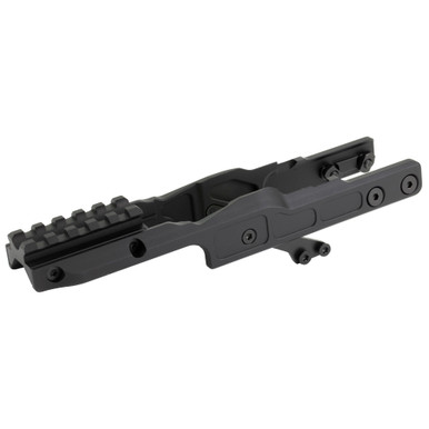 Midwest Industries Alpha Series Railed Dot Mount - Fits Most AKM Pattern Rifles, Only Compatible with Midwest Alpha Series Handguard, Black