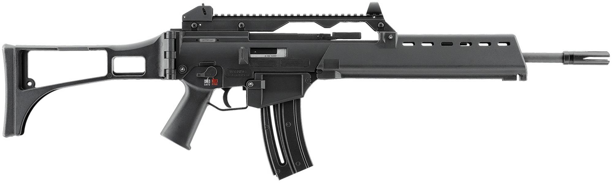 Heckler & Koch G36 Semi-Auto Rifle 81000995, 22 LR, 16.1", Black Stock, 10 Rds