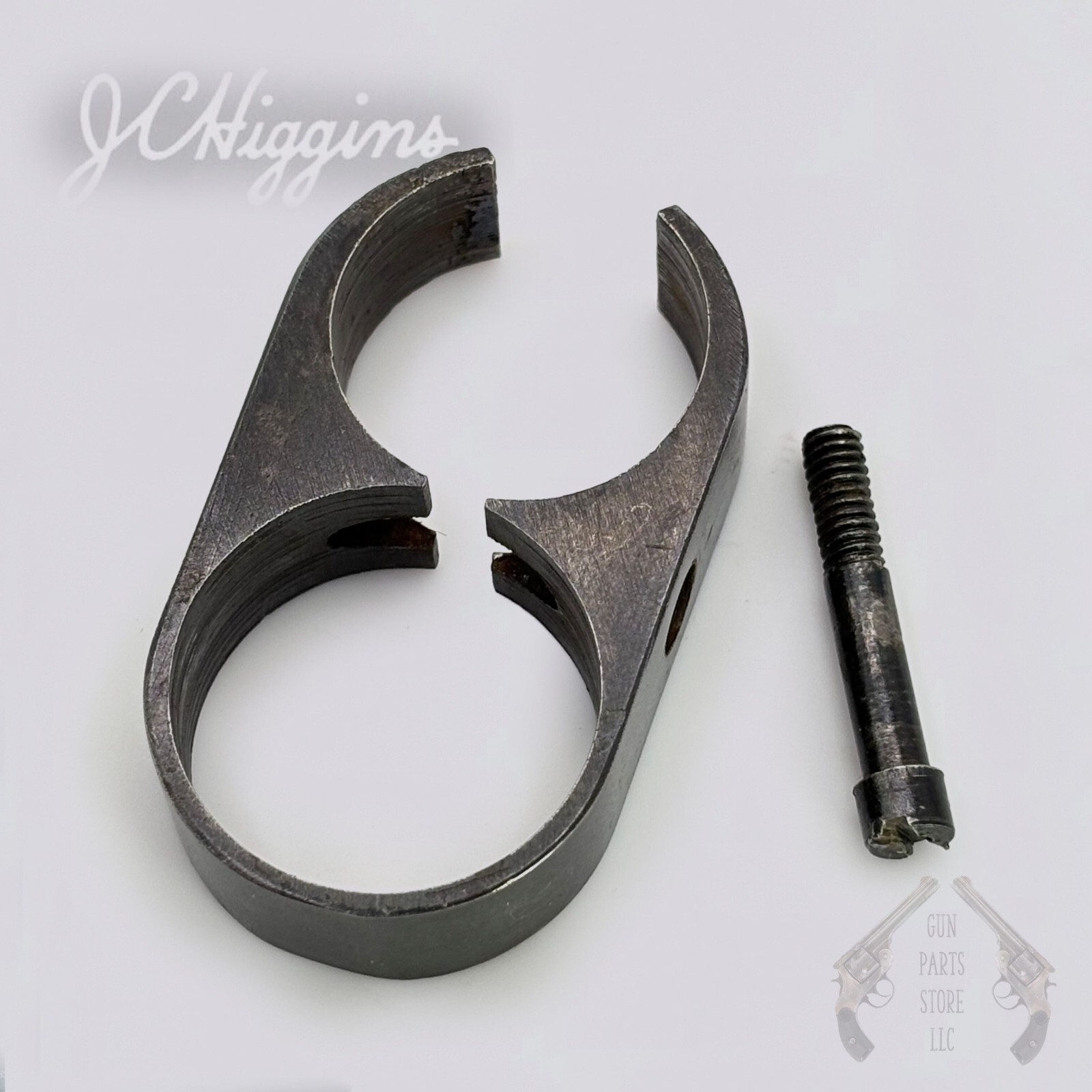 JC HIGGINS Model 10 Magazine Band w/ Screw – 12 Gauge – Steel