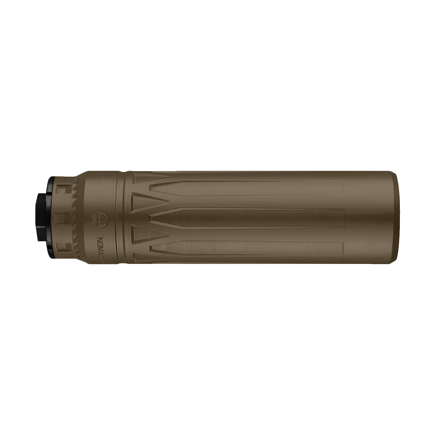 Dead Air Nomad-Ti XC 7.62mm Suppressor, 5/8-24 Direct Thread, FDE