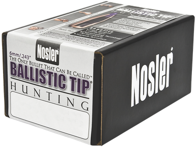 Nosler 270 Caliber (.277Dia) Reloading Bullets 27130 130 Grain Hunting Ballistic Tip 50 Pieces